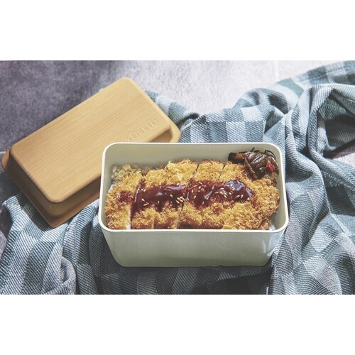 弁当箱 コレト ランチボックス 本体 深 アルミ風