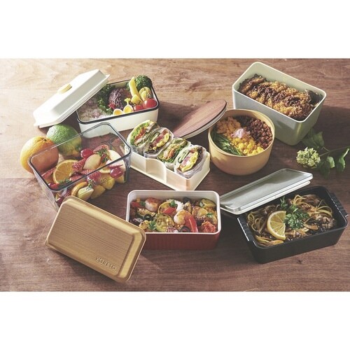 弁当箱 コレト ランチボックス 本体 深 アルミ風