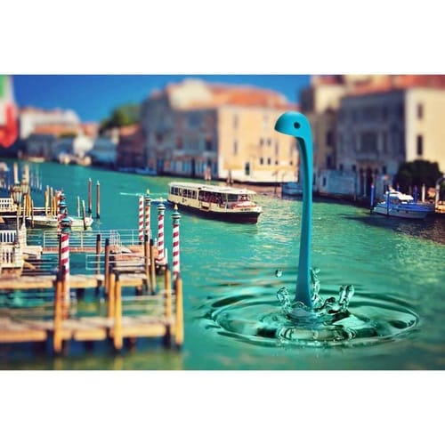 お玉 大 OTOTO ネッシー ターコイズ