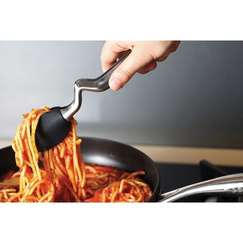 スチールsiliconトング S ブラック