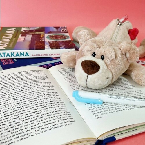 筆箱 フィギュアポーチ ラブベア(ホワイト)×2