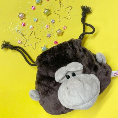 フィギュアフェイスポーチ NICI ゴリラ