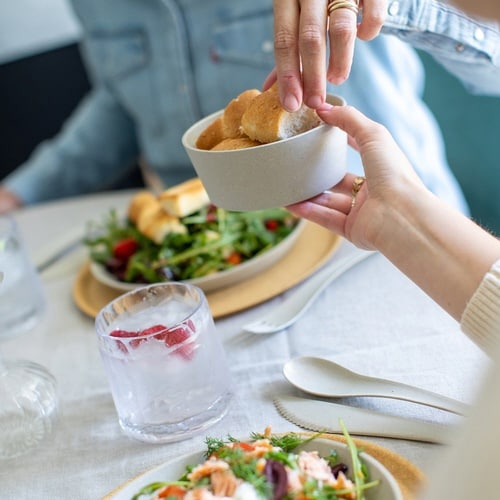 ボウル 同色2個入り 12cm ベージュ×2