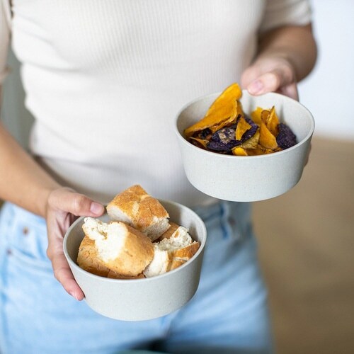 ボウル 同色2個入り 12cm ベージュ×2