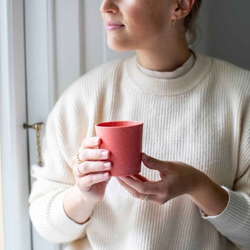 コップ 同色4個入り 190ml ピンク