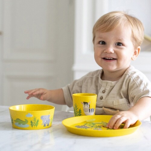 子ども用食器 セット KOZIOL イエロー