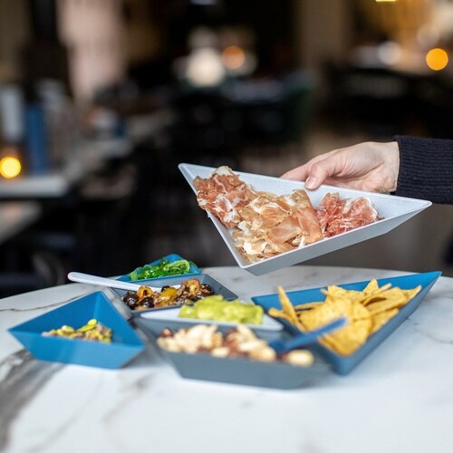 プレート 7枚入り セパレートプレート ブルー