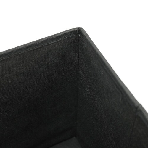 収納ボックススツール ヒュッゲ ネイビー×2