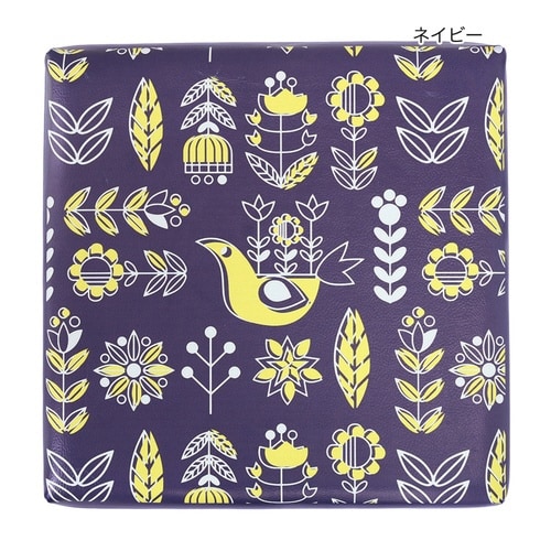 収納ボックススツール ヒュッゲ ネイビー×2