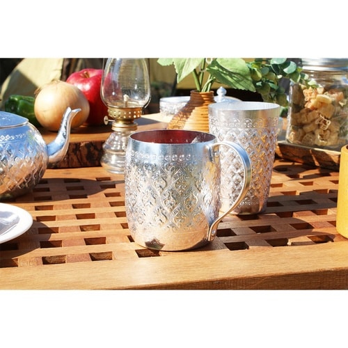 マグカップ 400ml バレルマグ アルミ