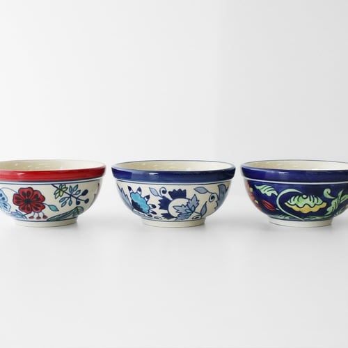 ボウル 14cm プリヤ ブルーガーデン×2