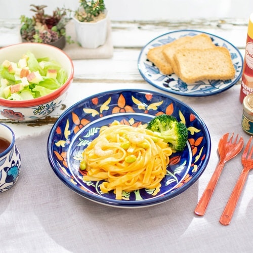 カレー&パスタ皿 22cm 深皿 サンフラワー