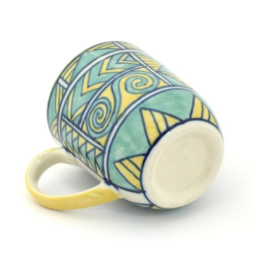 マグカップ 300ml プリヤ イエロータイル×2