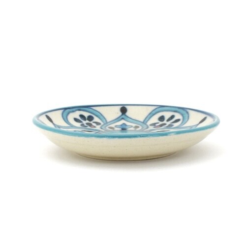 豆皿 11.5cm プリヤ ブルーフラワー