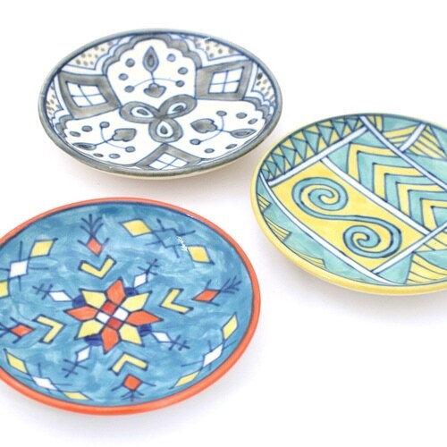 豆皿 11.5cm プリヤ グレイフラワー