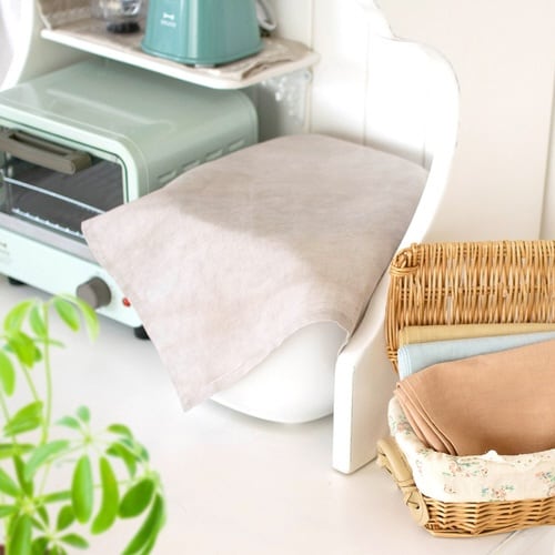 キッチンクロス 綿麻 ミッティダイ インディゴ×2