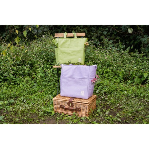 保冷バッグ 14L ライトグリーン×2