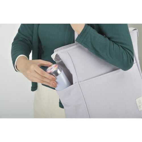 保冷バッグ 14L パープルグレー×2