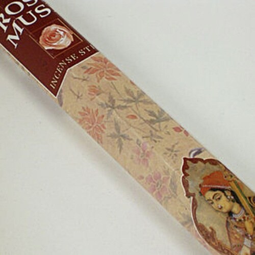 お香 HEM 六角 ローズムスク スティック