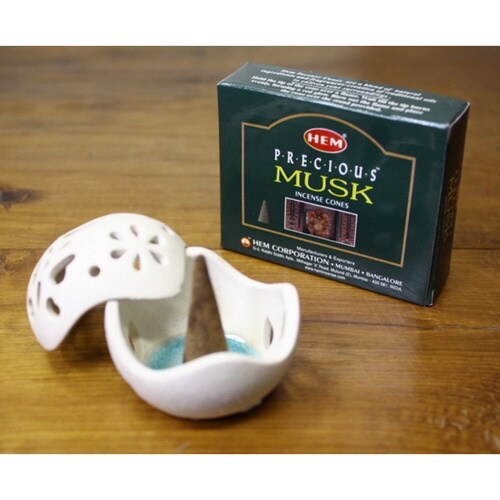 お香 HEM コーン プレシャスムスク