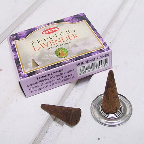 お香 HEM コーン ラベンダー