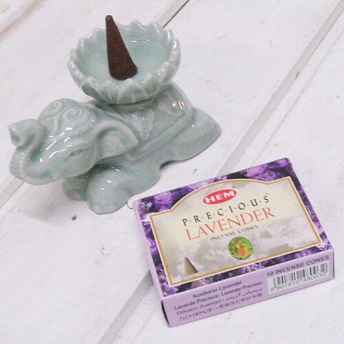 お香 HEM コーン ラベンダー