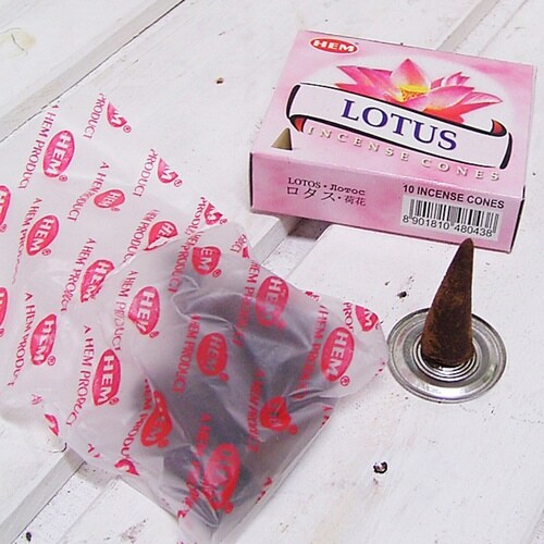 お香 HEM コーン ロータス