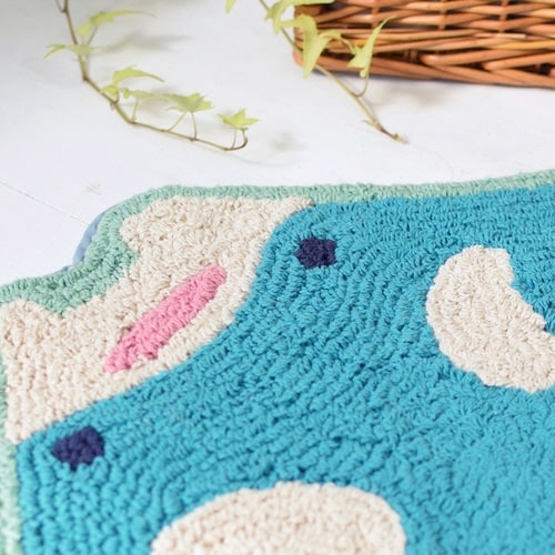 玄関マット 室内用 約45×55cm マンタ