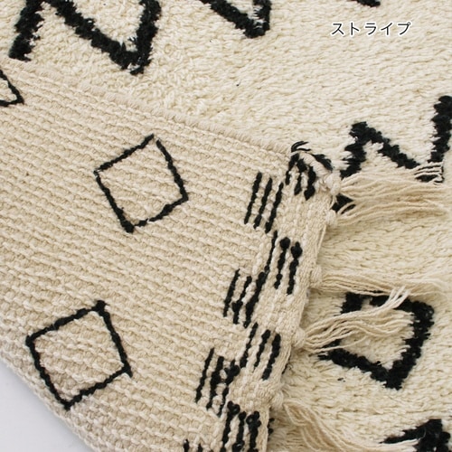玄関マット 室内用 50×75cm ストライプ
