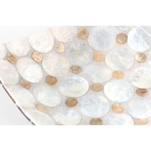 アクセサリートレー シェルトレイ ドットゴールド