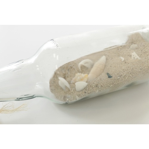 置物 シェルボトル ロング ナチュラル