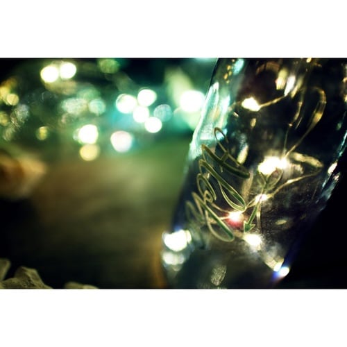 置物 グラデーションボトルランプ RELAX