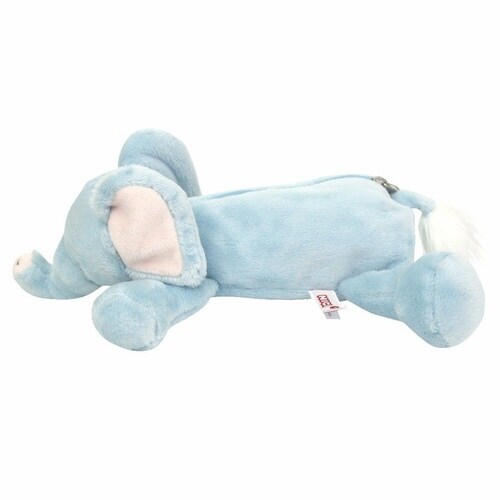 筆箱 フィギュアポーチ ブルーエレファント×2