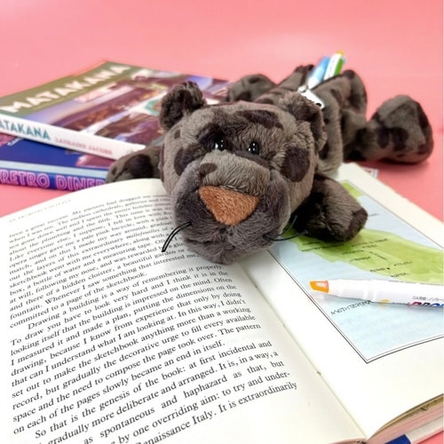 筆箱 フィギュアポーチ NICI パンサー×2