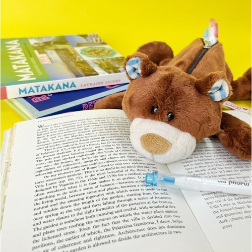 筆箱フィギュアポーチNICIクラシックベア7×2