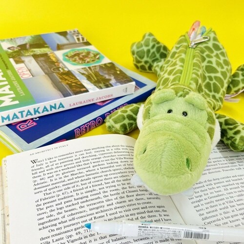 筆箱 フィギュアポーチ NICI クロコダイル×2