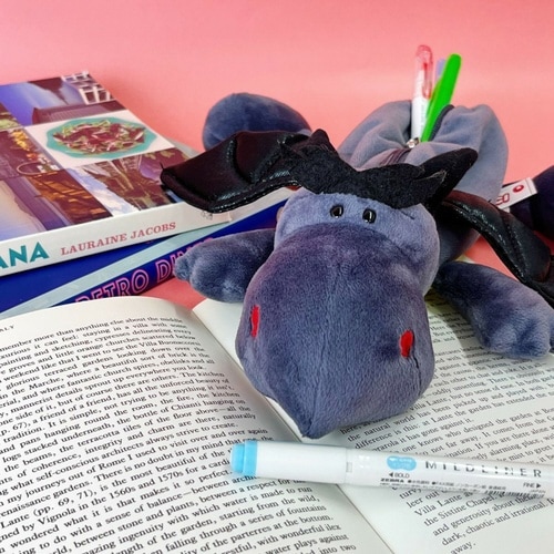 筆箱 フィギュアポーチ NICI ドラゴン×2