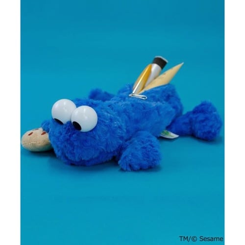 筆箱 フィギュアポーチ クッキーモンスター×2