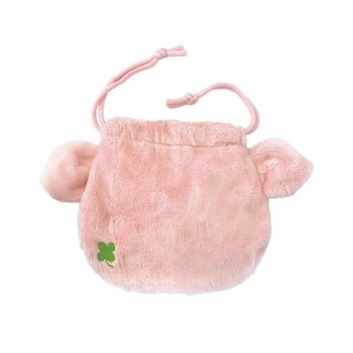 フィギュアフェイスポーチ NICI ピンクピッグ