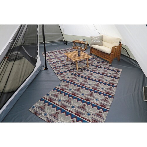 ラグ レジャー 180×200cm グレー