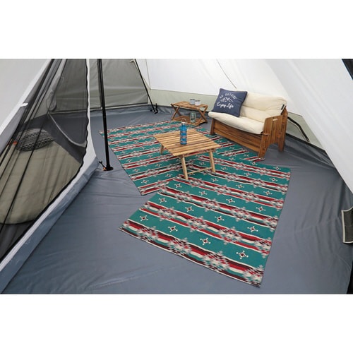 ラグ レジャー 100×180cm ブルー