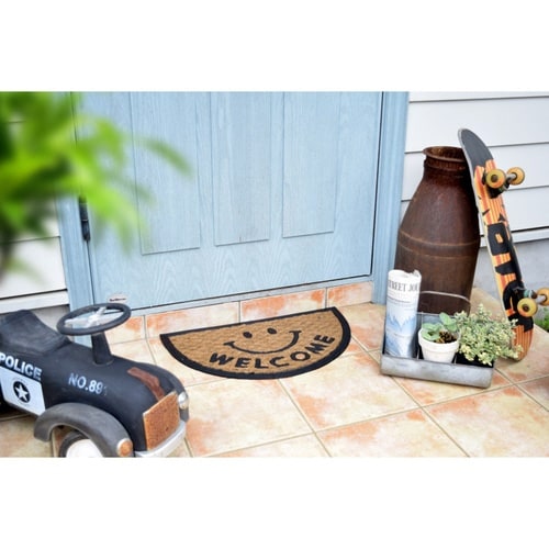 玄関マット 屋外兼用 ラバーコイヤー40×60cm