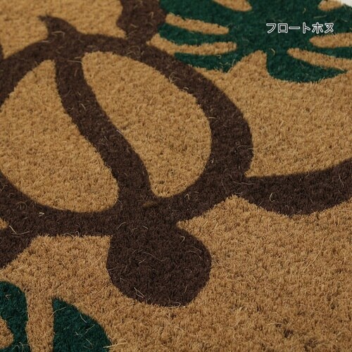 玄関マット 屋外兼用 コイヤー カメ×2