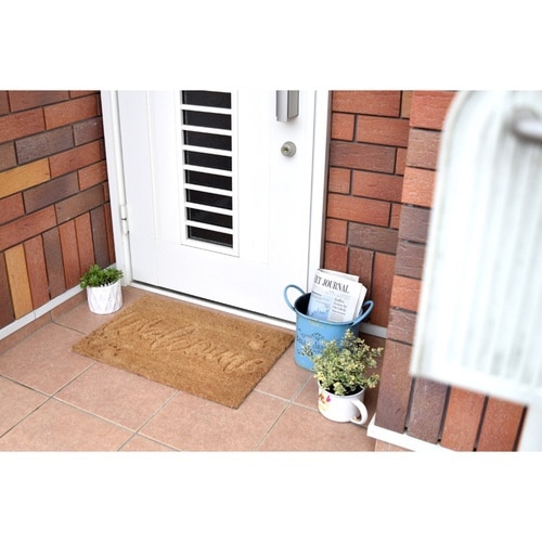 玄関マットコイヤーマット40×60にくきゅう×2