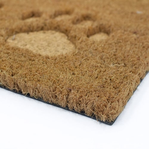 玄関マット コイヤーマット 40×60 あしあと