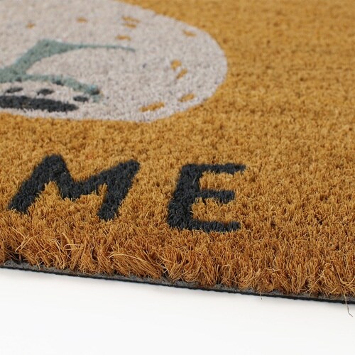 玄関マット 屋外兼用 コイヤー シロクマ×2