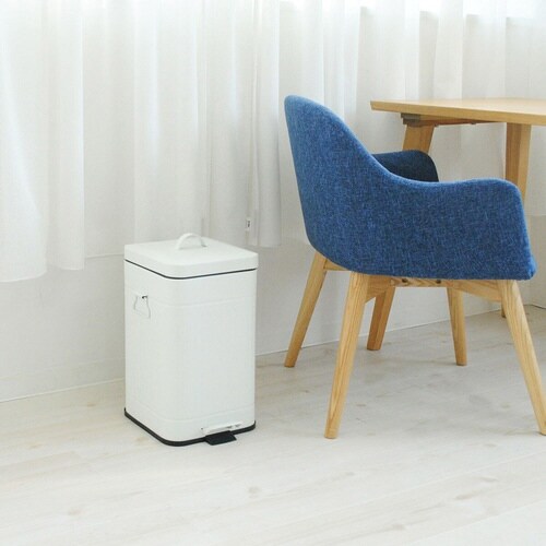 ゴミ箱 12L Galva ペダル式 ホワイト