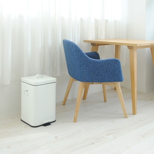 ゴミ箱 12L Galva ペダル式 ホワイト