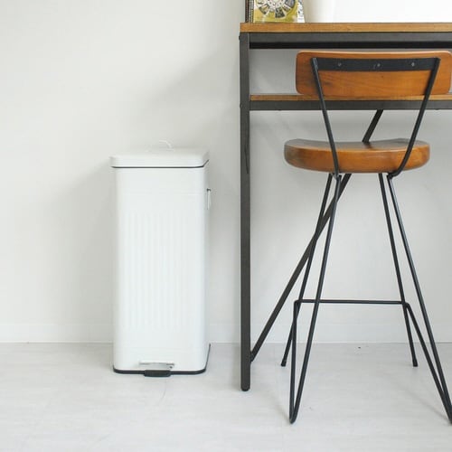 ゴミ箱 30L Galva ペダル式 ホワイト