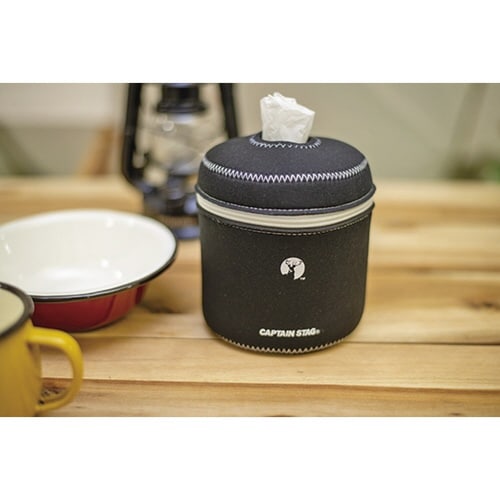 アウトドア ペーパーホルダー ブラック×WT×2